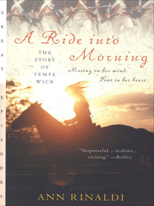 Title details for A Ride into Morning by Ann Rinaldi - Available